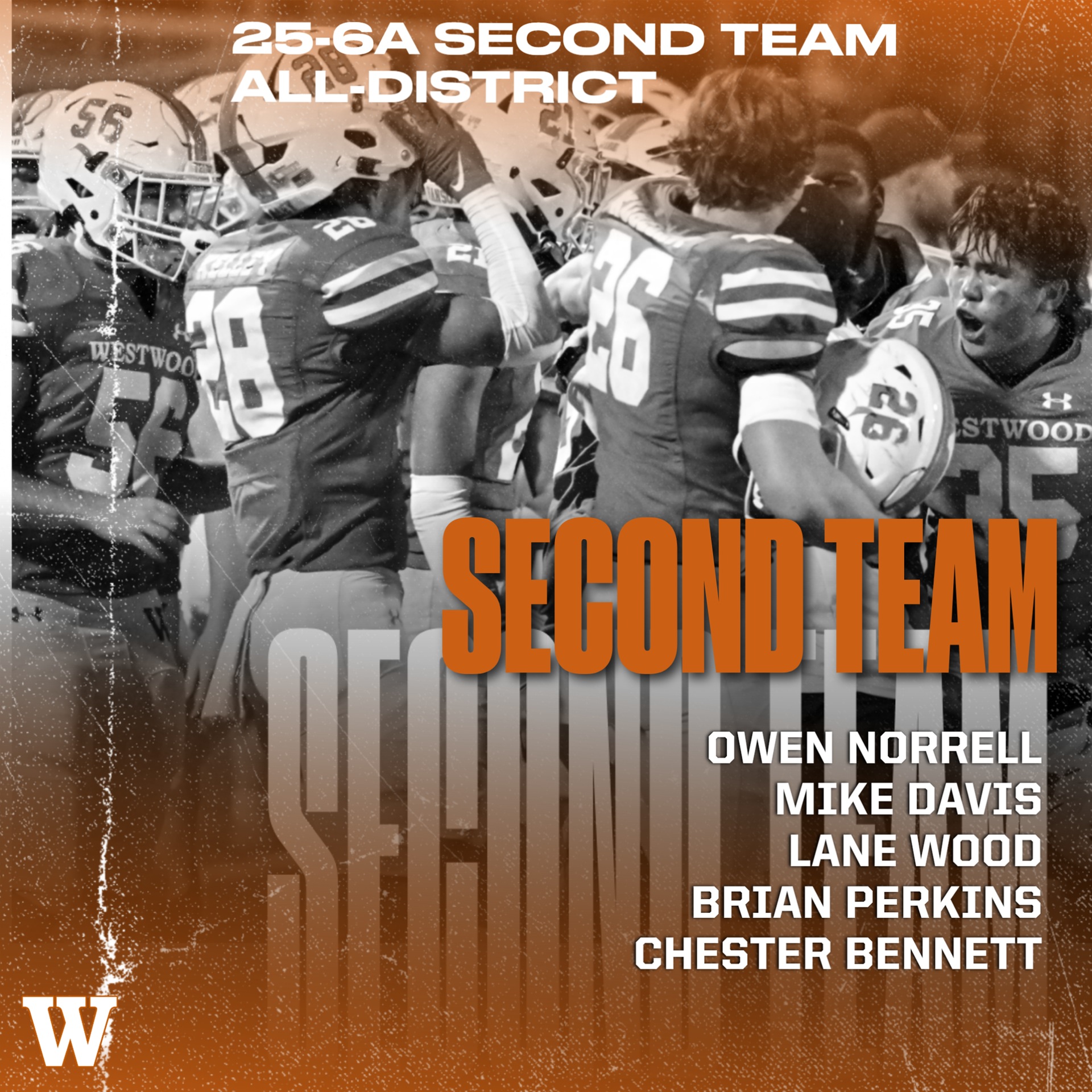 25-6A Second Team All-District