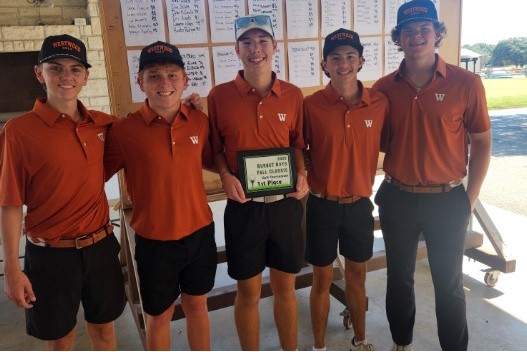 Varsity Boys Golf Win at Burnet Invitational