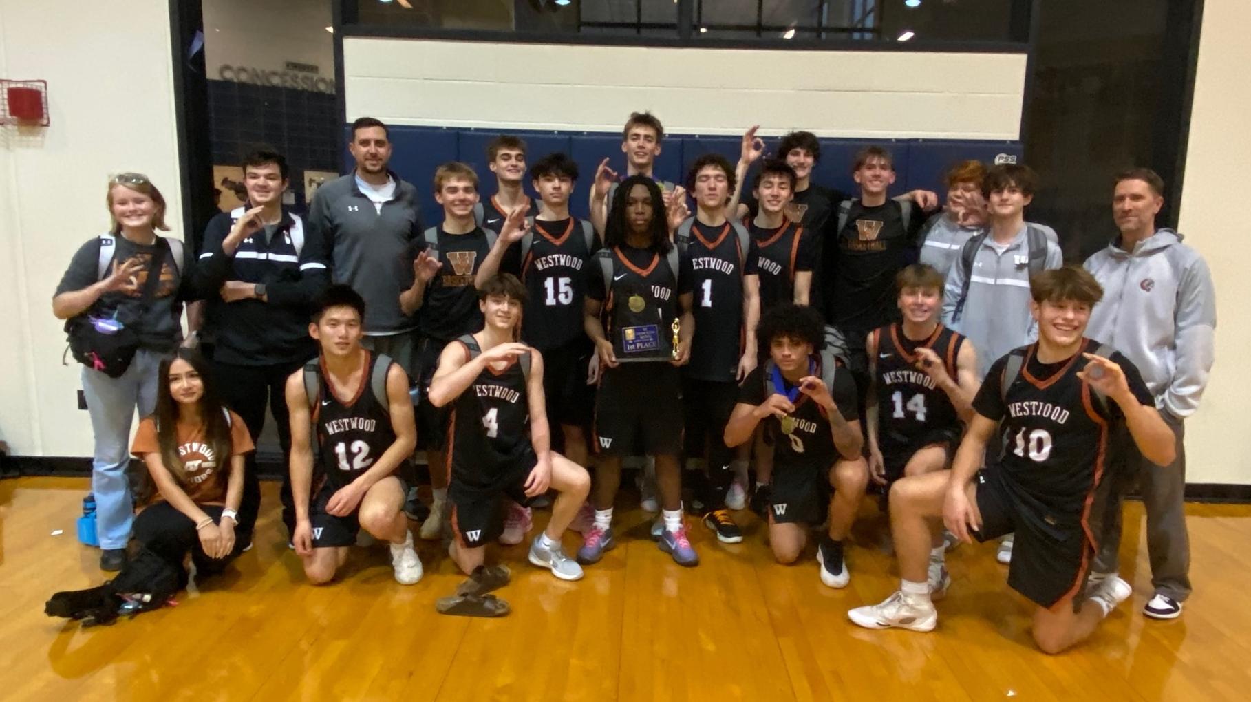 WESTWOOD WARRIORS WIN CEDAR CREEK TOURNAMENT